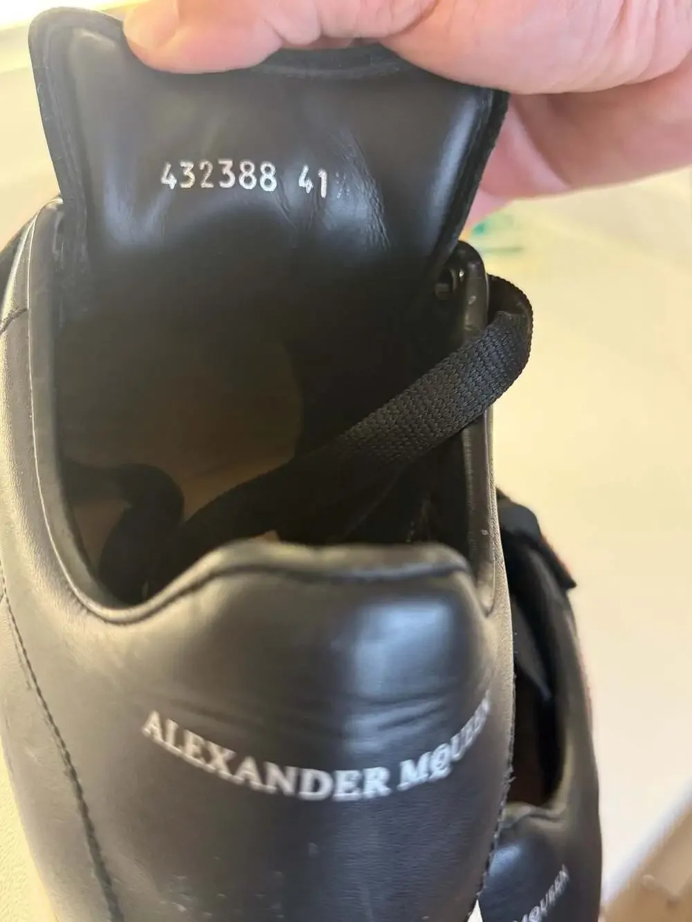 Alexander McQueen Larry Oversized Sneakers with Multicolor Leather Studded Strap